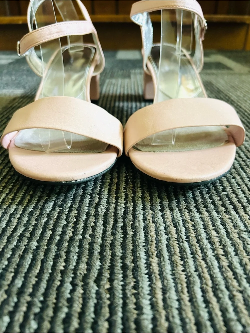 David Tate Pink Ageless Adjustable Ankle Strap Heels Sandals 13 WW EXTRA WIDE